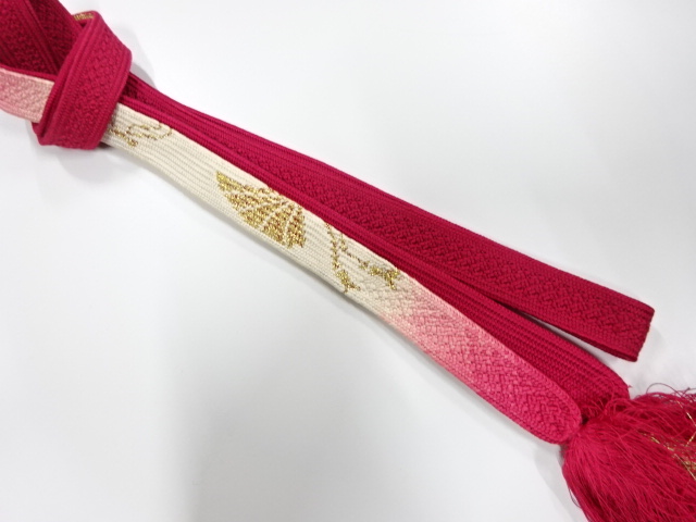 正絹　高麗　手組帯締め